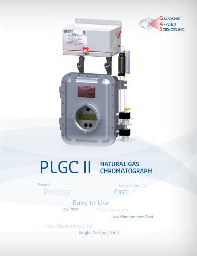 Plgc Ii Gas Chromatograph Galvanic Applied Sciences Inc Pdf