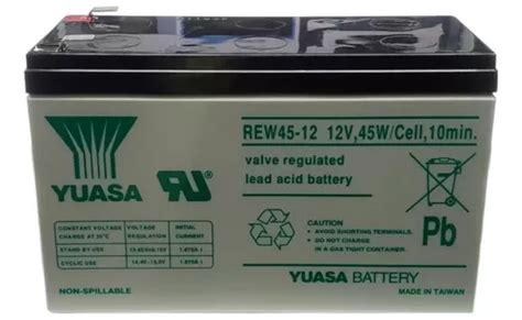 Bateria Recargable Yuasa Rew V W Taiwan Original Cuotas