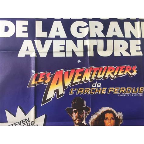 Affiche De Les Aventuriers De Larche Perdue Style B