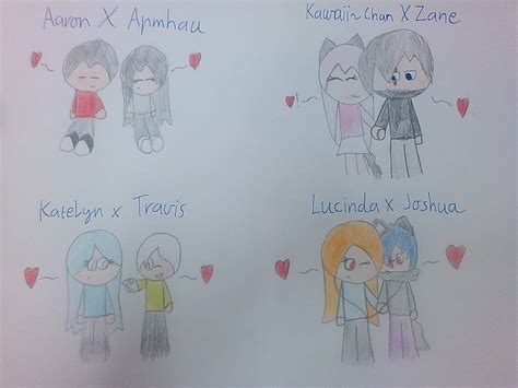 Aphmau Couples by DistortedAnimations on DeviantArt