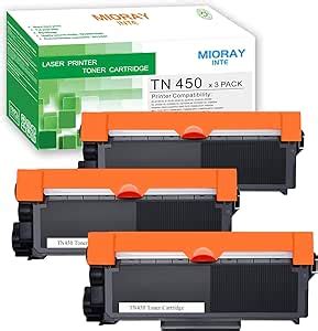 Amazon MIORAYINTE TN450 TN420 Black Toner Cartridge Compatible