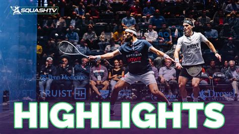 Absolutely BRILLIANT Elshorbagy V Coll U S Open 2022 QF