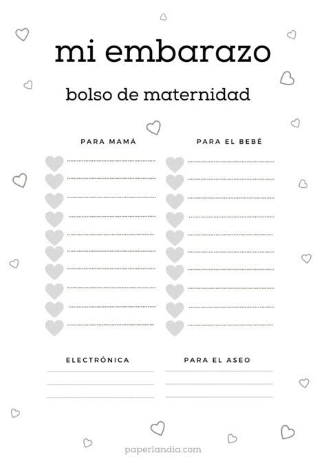 👶💖 Plantilla Diario De Embarazo Para Imprimir Pdf Gratis