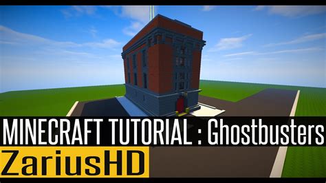 Minecraft Lets Build Ghostbusters Firehouse Part 6 Youtube