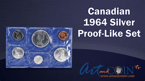 Canadian 1964 Silver Proof Like Set At Art And Coin Tv Youtube