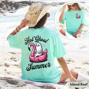 Summerween Shirt Hot Ghoul Summer Shirt Funny Summer Shirt Spooky Shirt Hot Ghoul Summer