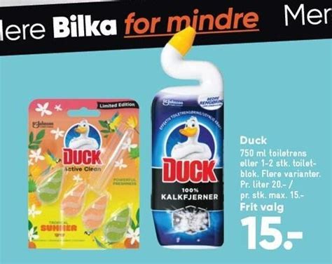 Duck Flere Varianter Tilbud Hos Bilka