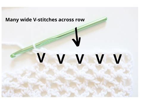 How To Crochet The DC Wide V Stitch Super EASY A BOX OF TWINE