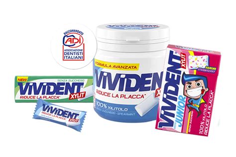 Vivident Xylit Il Chewing Gum Che Riduce La Placca Catellani Group