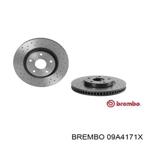 09.A417.1X Brembo диск тормозной передний