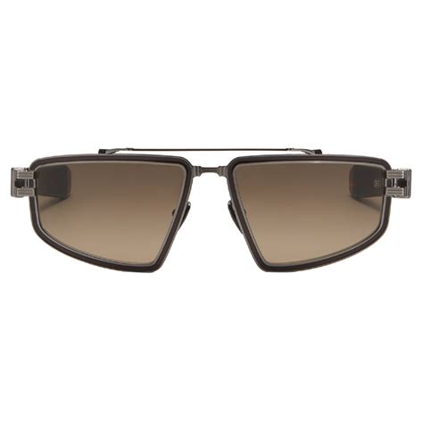 Balmain Titan Sunglasses Brown Balmain Eyewear Avvenice