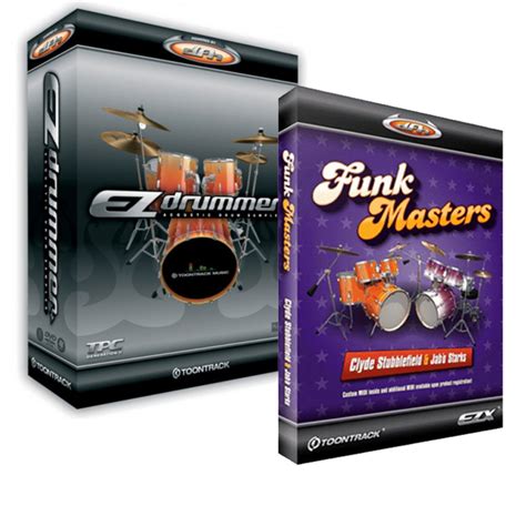 DISC Toontrack EZ Drummer Includes EZX Funkmasters FREE At Gear4music