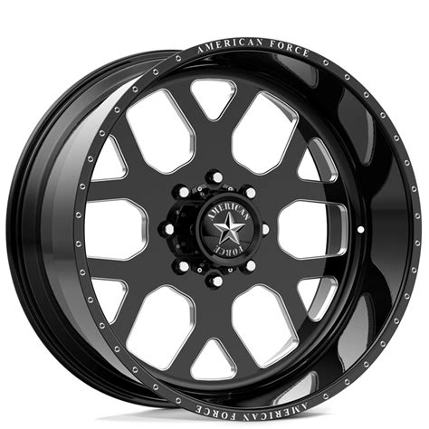 American Force Wheels Shield Custom Finish Monoblock Forged Off