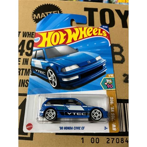 LeHuong Diecast Xe Hot Wheels Honda Civic EF màu Xanh Shopee Việt Nam