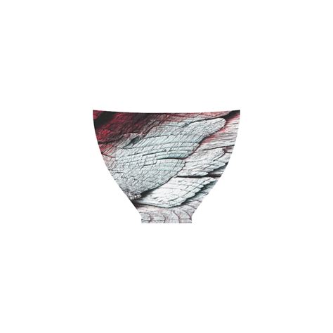 Wood Texture Custom Bikini Swimsuit ID D216750