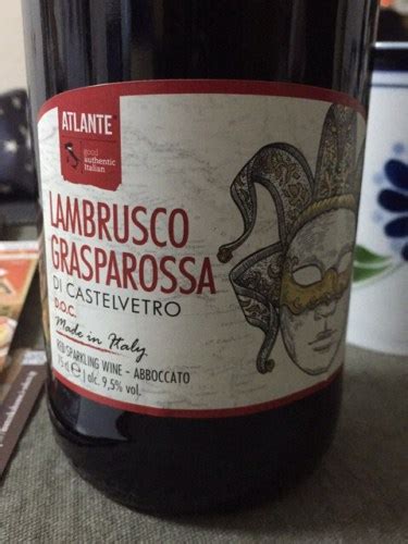 Atlante Lambrusco Grasparossa Di Castelvetro Vivino Us