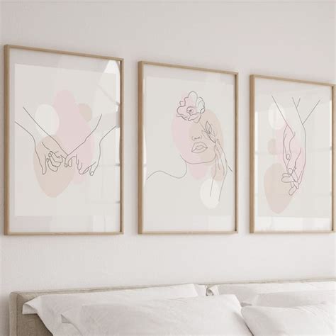 Female Nude Minimalist Couple Etsy