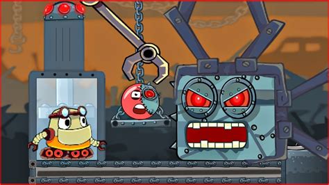 Красный Шарик Стал РОБОТОМ ! новая веселая игра ! ! - YouTube