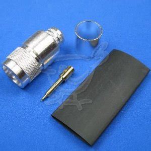 N Male Crimp Connector for LMR 600, RFC600, Group L2 Coax > Type N Connectors > Fleeman Anderson ...