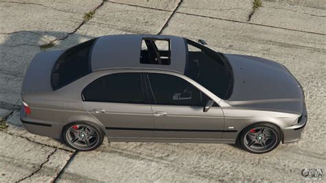 BMW 530d Sedan M Sport Package E39 2002 Para GTA 5