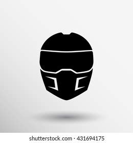 Moto Helmet Vector Icon Bike Motorcycle Stock Vector (Royalty Free ...