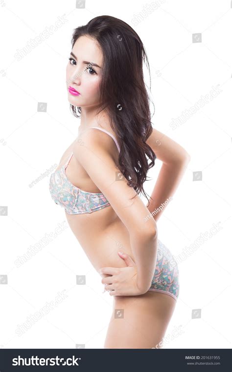 Beautiful Sexy Asian Woman Lingerie On Stock Photo Shutterstock