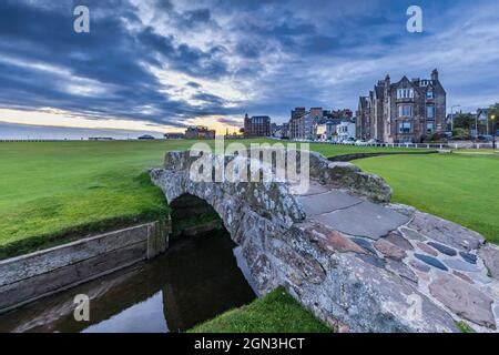 Swilken Bridge Over Swilcan Burn On The Th Hole Of The Old Course At