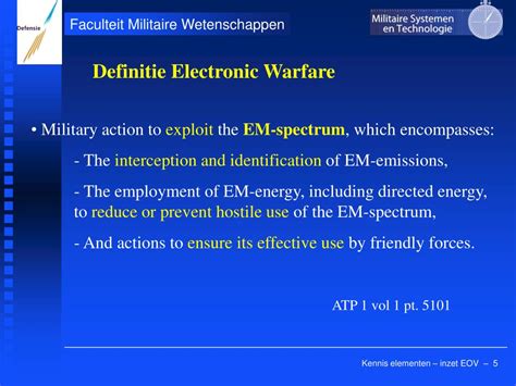 Ppt Information Operations Electronic Warfare Ew Lecture 1 Intro