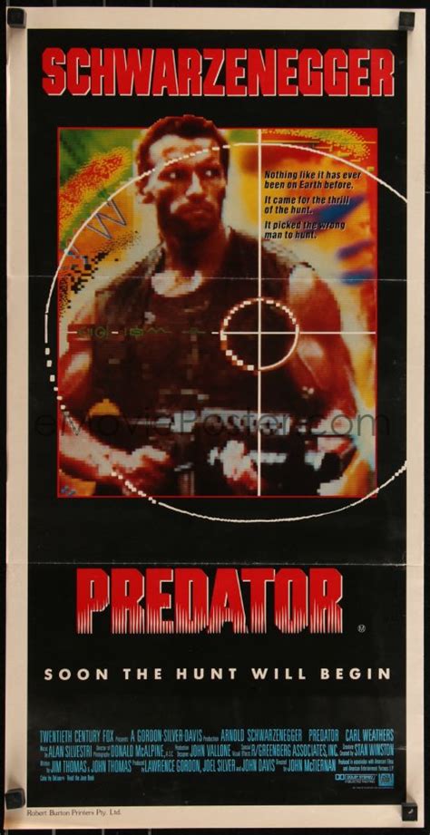 Emovieposter Image For B Predator Aust Daybill Arnold