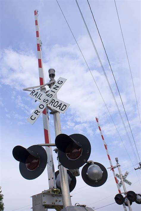 American Railroad Crossing Photograph by Mark Williamson