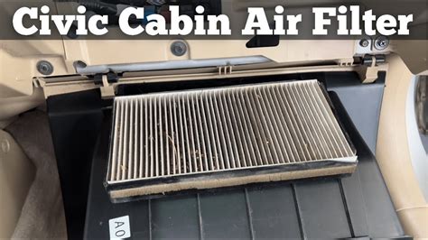 How To Replace Airconditiong Filter In Honda How To Cha