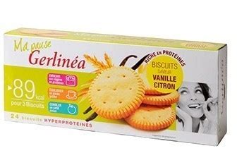 Biscuits régime Gerlinéa Vanille citron Vente en ligne