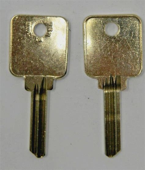 Medeco Key Blank 1518 Biaxial 5 Pin 2 Blanks Per Order By Ilco