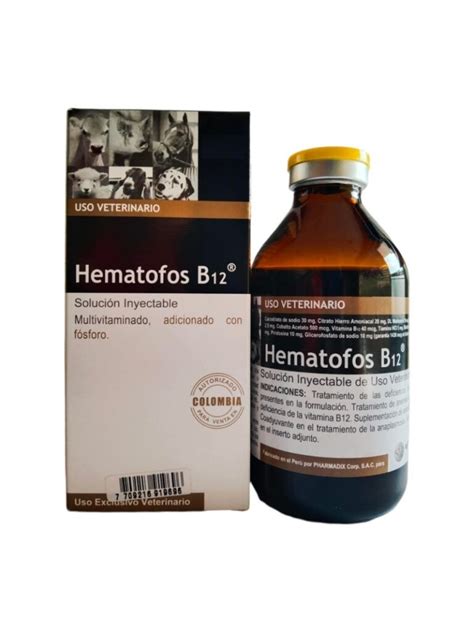 HEMATOFOS B12 X 500 ML Agrofinca