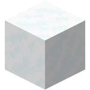 how to craft a snow block in minecraft