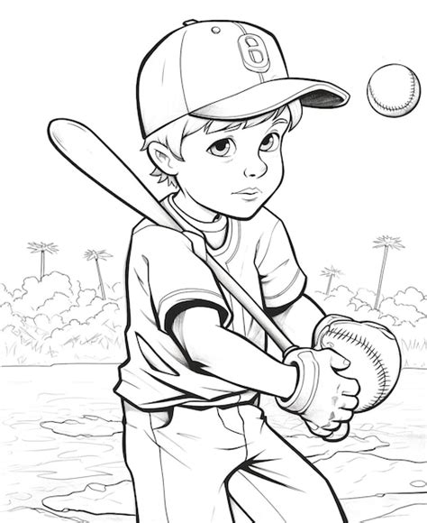 coloriages de baseball gratuits à imprimer - Observer