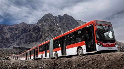 Santiago Renueva Su Flota De Buses Con 566 Buses Volvo