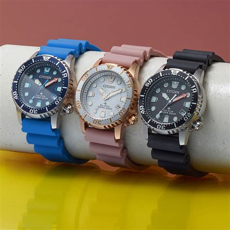 Citizen Promaster 365mm Solar Dive Watch With Black Dial Eo2020 08e