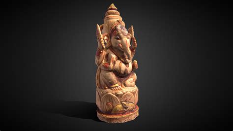 Character - Ganesha Statue 3D model 3D printable | CGTrader