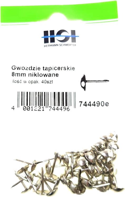 Hsi Gwoździe Tapicerskie 8mm Niklowane 744496E Opinie i ceny na Ceneo pl