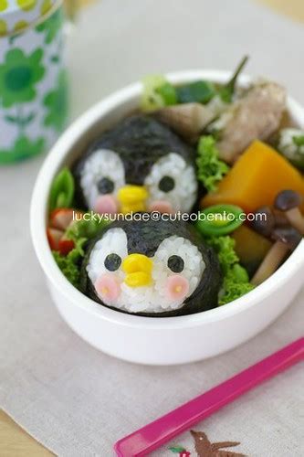 Penguins Bento Maki Ogawa Flickr