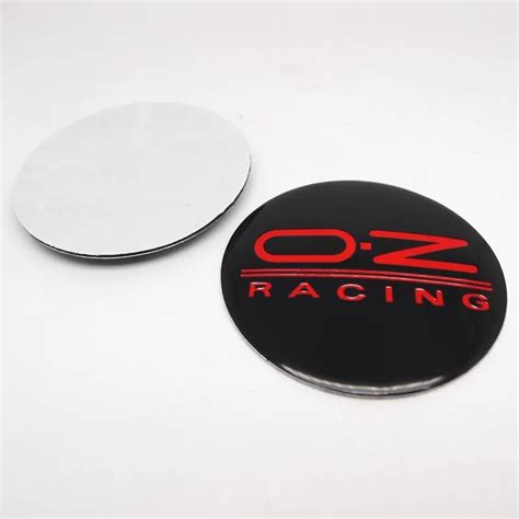 4pcs 55mm OZ Racing Wheel Center Cap Stickers Car Rims Hubcaps Emblem