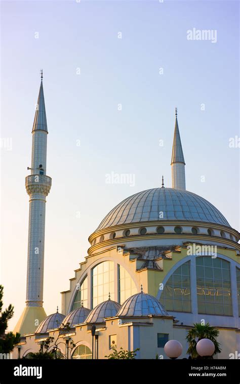 The Shkoder Mosque at sunset Stock Photo - Alamy