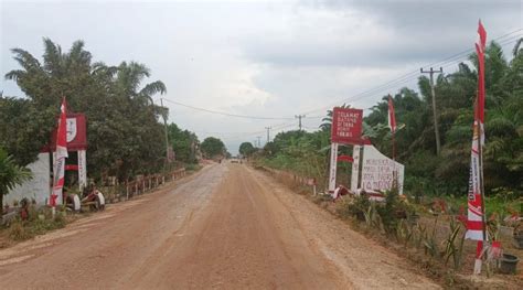 Masyarakat Desa Bukit Kerikil Sambut Hut Kemerdekaan Ri Ke