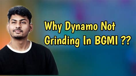 Dynamo Reply On Grind In Bgmi Hydra Official Youtube