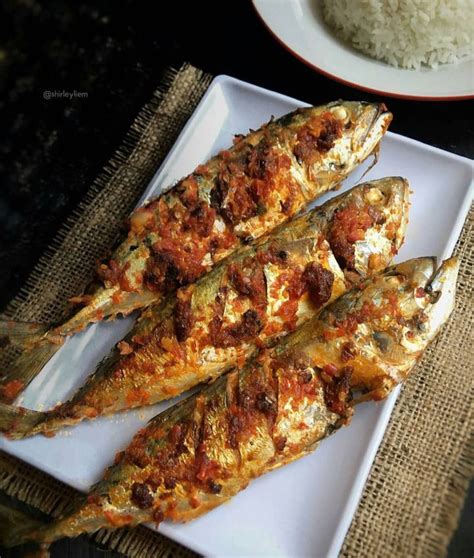 Resep Ikan Kembung Bakar Padang Bumbu Gurih Nampol Bikin Nambah Nasi