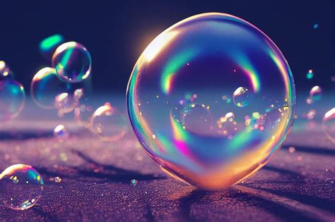 Premium Photo | Colorful bubbles background