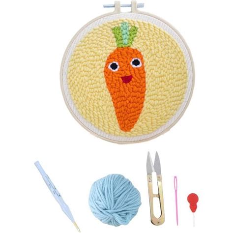 Lcyz Pcs Carotte Dessin Anim Kit D Marrage Broderie Carottes Aux