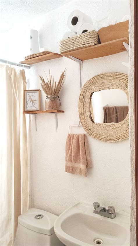 Decoración baño pequeño Boho bathroom decor Boho chic bathroom decor