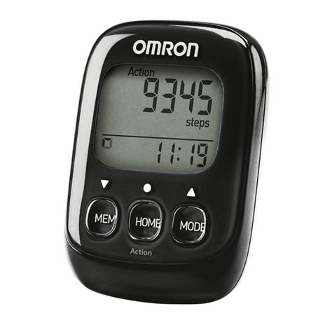 SPORT Omron HJ 325 EBlack krokoměr walking style IV SVĚTPŘÍSTROJŮ cz